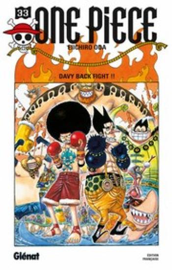 Couverture de l'album One Piece - 33. Davy back fight !!