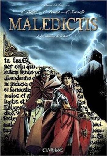 Couverture de l'album Maledictis - 1. Les démons de la lune