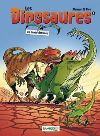 Couverture de l'album Les Dinosaures en bande dessinée - 2. Tome 2