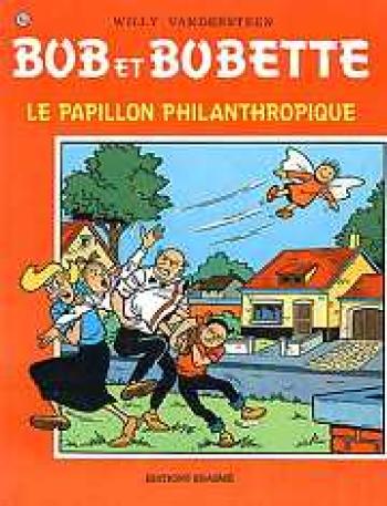 Couverture de l'album Bob et Bobette - 163. Le papillon philanthropique