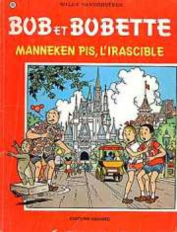 Couverture de l'album Bob et Bobette - 180. Manneken Pis, l'irascible