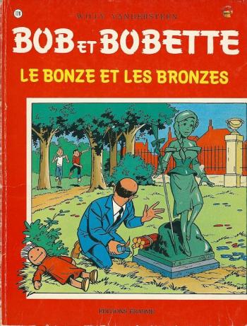 Couverture de l'album Bob et Bobette - 128. Le bonze et les bronzes