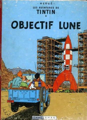 Couverture de l'album Les Aventures de Tintin - 16. Objectif Lune