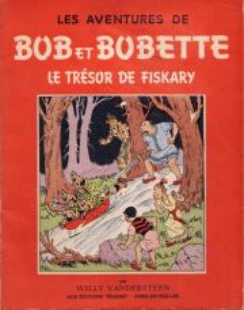 Couverture de l'album Bob et Bobette - 7. Le trésor de Fiskary