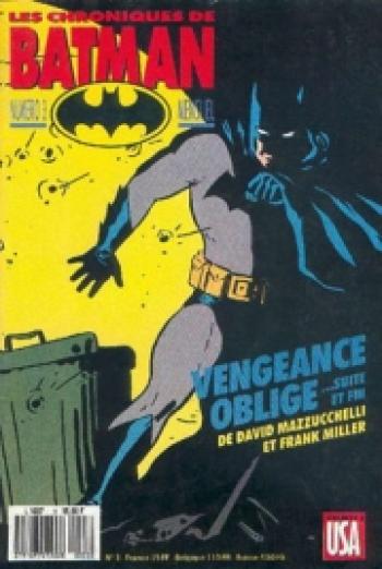Couverture de l'album Les Chroniques de Batman - 3. Vengeance oblige (2e partie)