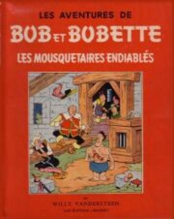 Couverture de l'album Bob et Bobette - 12. Les mousquetaires endiablés