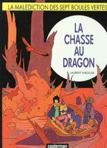 Couverture de l'album La Malédiction des sept boules vertes - 4. La Chasse au dragon