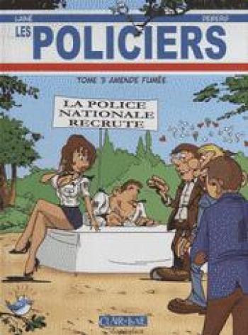 Couverture de l'album Les policiers - 3. Amende fumée
