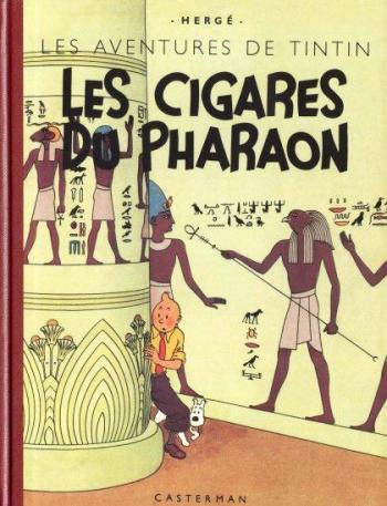Couverture de l'album Les Aventures de Tintin - 4. Les Cigares du pharaon
