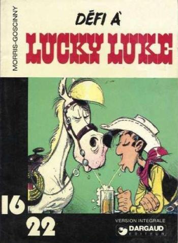 Couverture de l'album Lucky Luke (Dargaud 16/22) - 1. Défi à Lucky Luke