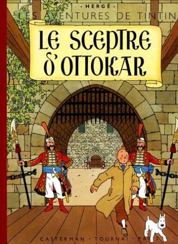 Couverture de l'album Les Aventures de Tintin - 8. Le Sceptre d'Ottokar