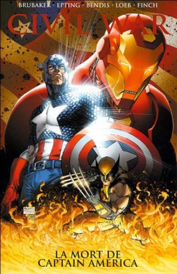 Couverture de l'album Civil War (Marvel Deluxe) - 3. La Mort de Captain America