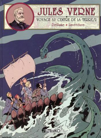 Couverture de l'album Jules Verne (Lefrancq) - 2. Voyage au centre de la terre (tome 2)