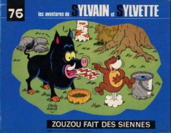Couverture de l'album Sylvain et Sylvette (Albums Fleurette - Nouvelle série) - 76. Zouzou fait des siennes