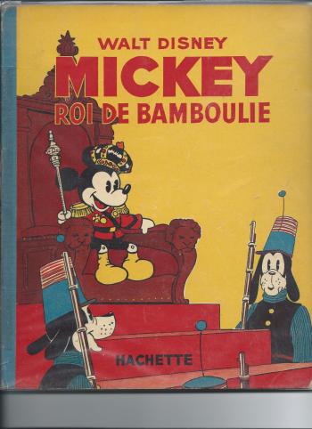 Couverture de l'album Mickey (Hachette) - 16. Mickey roi de Bamboulie