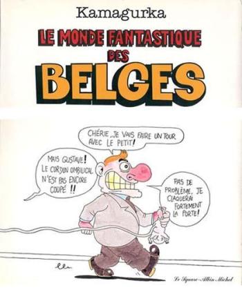 Couverture de l'album Le Monde fantastique des Belges (One-shot)