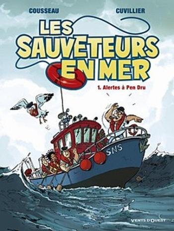Couverture de l'album Les Sauveteurs en mer (One-shot)