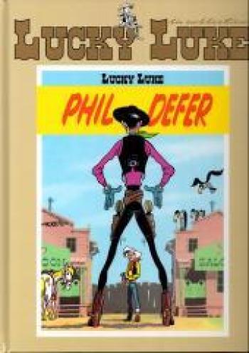 Couverture de l'album Lucky Luke - La Collection (Hachette) - 8. Phil Defer
