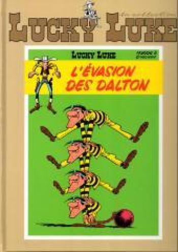 Couverture de l'album Lucky Luke - La Collection (Hachette) - 15. L' évasion des Dalton