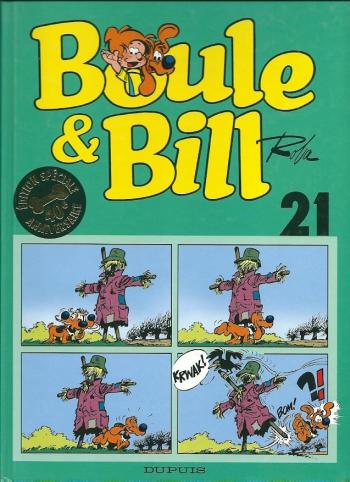 Couverture de l'album Boule & Bill (Édition spéciale 40 ans) - 21. Tome 21