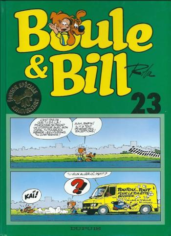Couverture de l'album Boule & Bill (Édition spéciale 40 ans) - 23. Boule et Bill - Tome 23