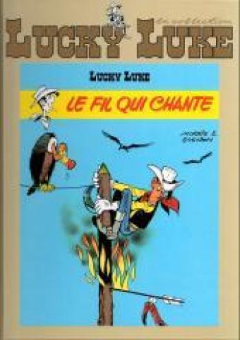 Couverture de l'album Lucky Luke - La Collection (Hachette) - 45. Le fil qui chante