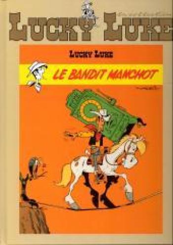 Couverture de l'album Lucky Luke - La Collection (Hachette) - 49. Le bandit manchot