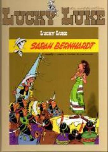 Couverture de l'album Lucky Luke - La Collection (Hachette) - 50. Sarah Bernhardt