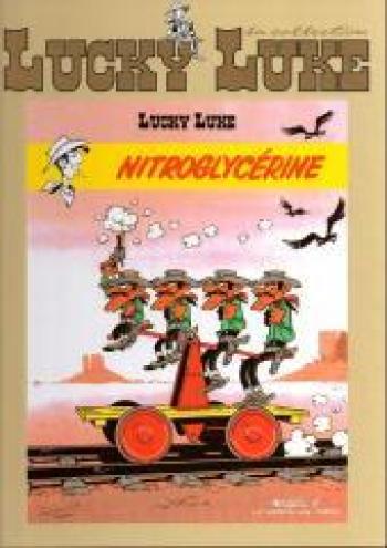 Couverture de l'album Lucky Luke - La Collection (Hachette) - 56. Nitroglycérine