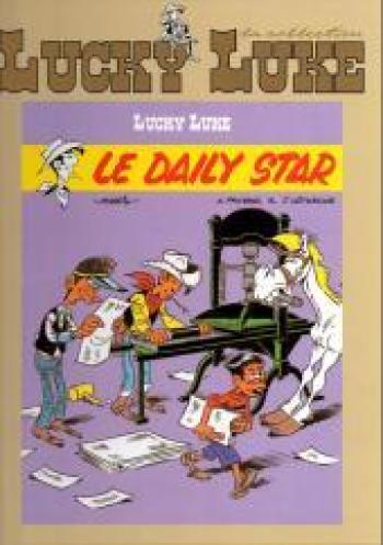 Couverture de l'album Lucky Luke - La Collection (Hachette) - 54. Le Daily Star