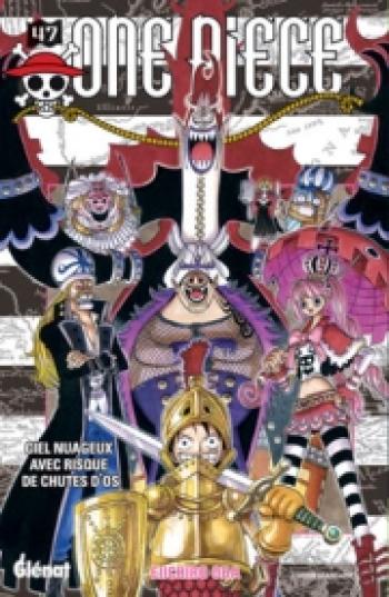 Couverture de l'album One Piece - 47. Ciel nuageux avec risque de chutes d'os
