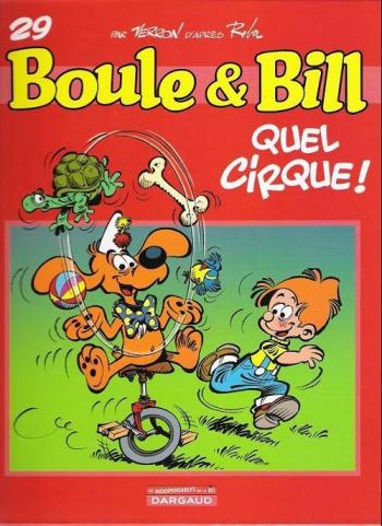 Couverture de l'album Boule & Bill (dès 2000) - 29. Quel cirque !