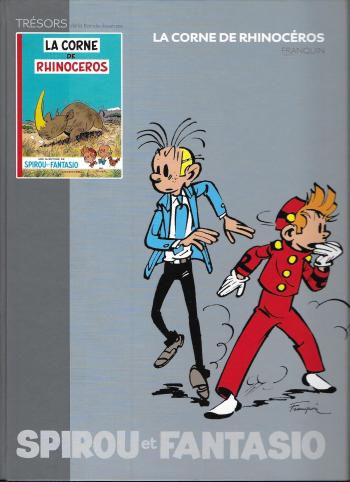 Couverture de l'album Trésors de la bande dessinée - 4. Spirou et Fantasio - La corne de rhinocéros