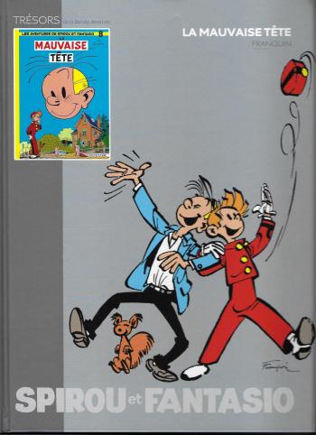 Couverture de l'album Trésors de la bande dessinée - 11. Spirou et Fantasio - La mauvaise tête