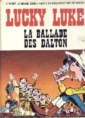 Couverture de l'album Lucky Luke (Lucky Comics / Dargaud / Le Lombard) - 17. La Ballade Des Dalton