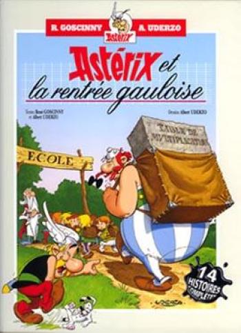 Couverture de l'album Astérix (France Loisirs) - 17. Astérix et la rentrée gauloise / Comment Obélix est tombé dans la marmite quand il était petit