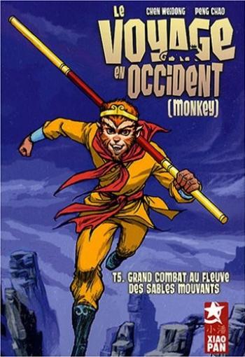 Couverture de l'album Le Voyage en Occident - 5. Grand combat au fleuve des sables mouvants