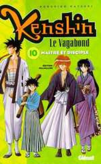 Couverture de l'album Kenshin le vagabond - 10. Maître et disciple