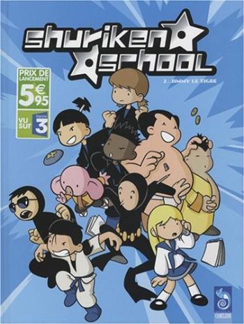 Couverture de l'album Shuriken school - 2. Jimmy le tigre