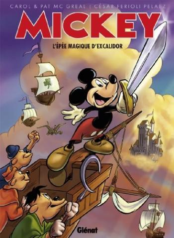 Couverture de l'album Mickey - 1. L'épée magique d'Excalidor