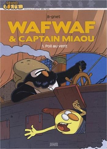 Couverture de l'album Wafwaf & Captain Miaou - 1. Poil au vent