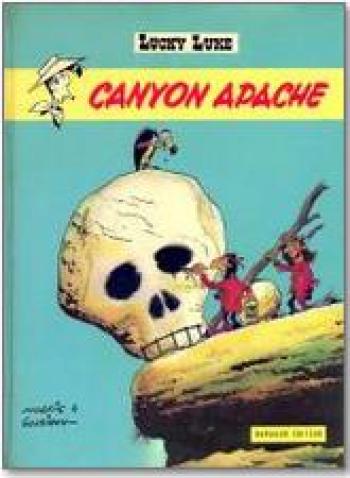 Couverture de l'album Lucky Luke (Lucky Comics / Dargaud / Le Lombard) - 6. Canyon Apache
