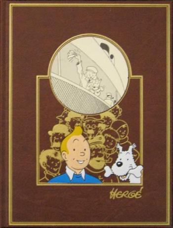 Couverture de l'album Tintin (L'œuvre intégrale d'Hergé - Rombaldi) - 12. L'œuvre intégrale d'Hergé - Tome 12
