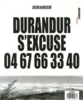 Durandur ... 2. Durandur s'excuse 04 67 66 33 40