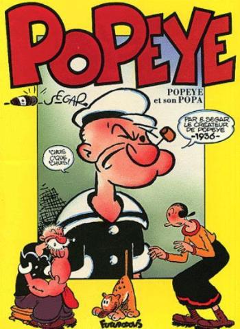 Couverture de l'album Popeye (Futuropolis) - HS. Popeye et son Popa