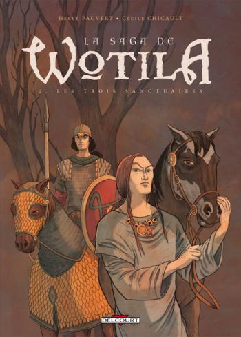 Couverture de l'album La Saga de Wotila - 2. Les Trois Sanctuaires