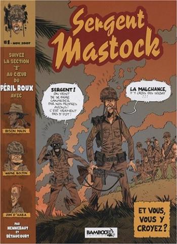 Couverture de l'album Sergent Mastock - 1. Le péril roux