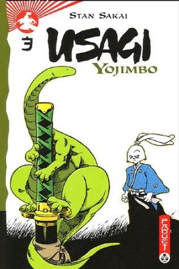 Couverture de l'album Usagi Yojimbo - 3. Le retour du cochon aveugle fine lame