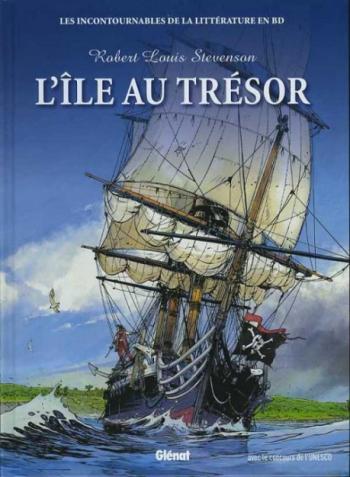 Couverture de l'album Les Incontournables de la littérature en BD - 1. L'Île au trésor
