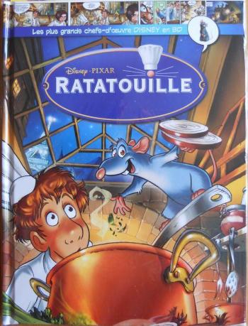 Couverture de l'album Les Plus Grands Chefs-d'oeuvre Disney en BD - 1. Ratatouille